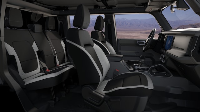 2025 Bronco®  Big Bend® Interior view